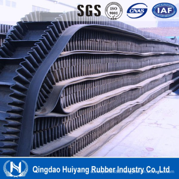 Metallurgy Industry Sidewall Cleated Rubber Covneyor Belting